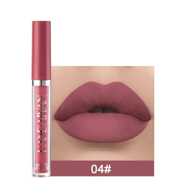 Matte Non-stick Cup Lip Gloss, Non-fading Matte Liquid Lipstick - Image 10