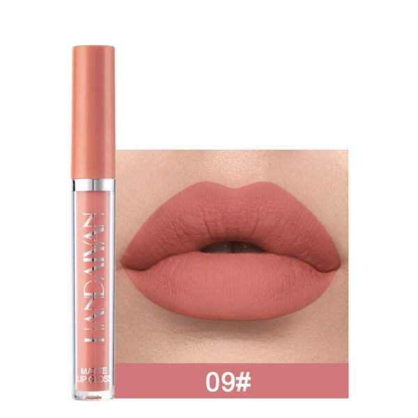 Matte Non-stick Cup Lip Gloss, Non-fading Matte Liquid Lipstick - Image 3