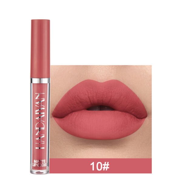 Matte Non-stick Cup Lip Gloss, Non-fading Matte Liquid Lipstick - Image 7