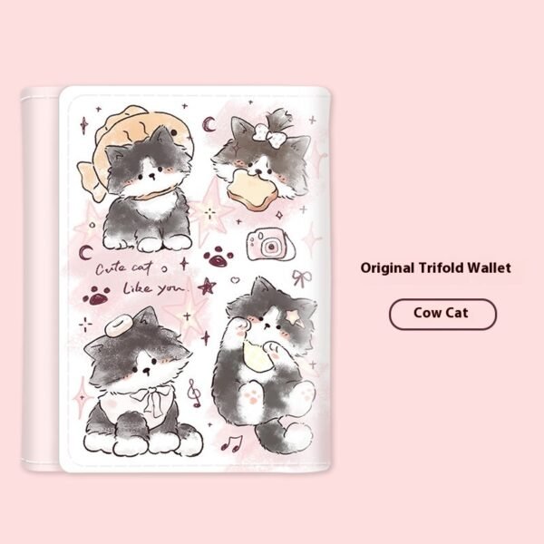 Cartoon Wallet Cute Original Design Multiple Card Slots Female - Image 10