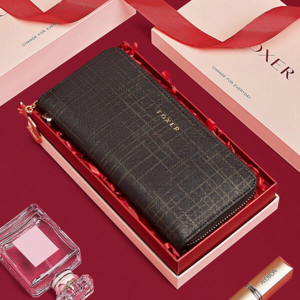 Coin Purse Multiple Card Slots Long And Light Luxury Popular Clutch Purse Women - Image 5