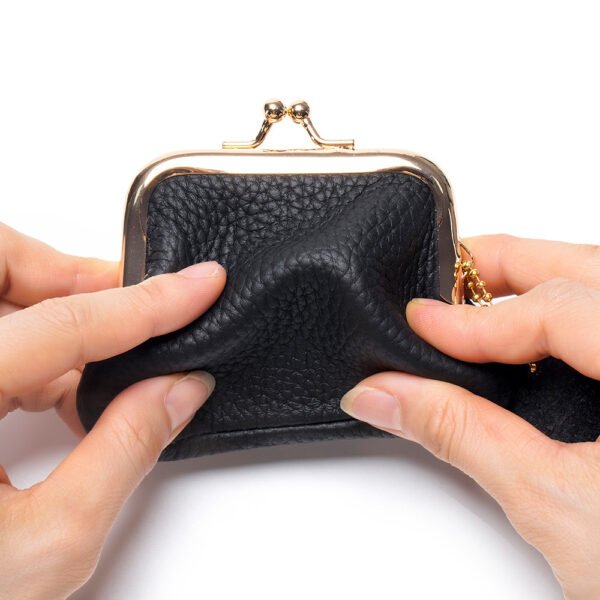 Women's Genuine Leather Small Retro Coin Purse - Image 6