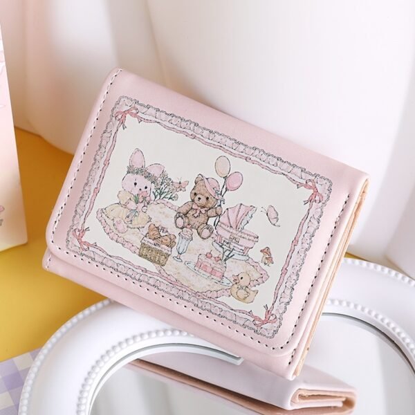 Cartoon Wallet Cute Original Design Multiple Card Slots Female - Image 2