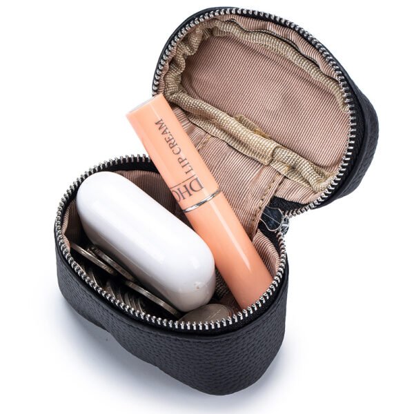 Leather Small Neck-hanging Coin Purse Simple And Portable - Image 2