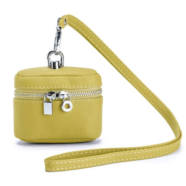 Leather Small Neck-hanging Coin Purse Simple And Portable - Image 4