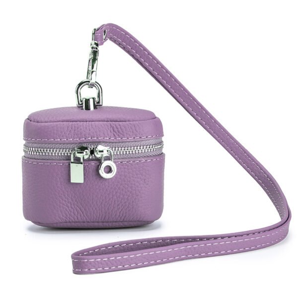Leather Small Neck-hanging Coin Purse Simple And Portable - Image 7