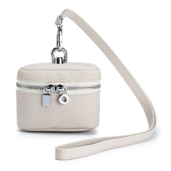 Leather Small Neck-hanging Coin Purse Simple And Portable - Image 3