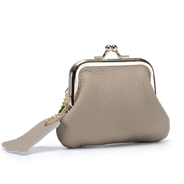 Women's Genuine Leather Small Retro Coin Purse - Image 9