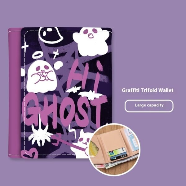 Cartoon Wallet Cute Original Design Multiple Card Slots Female - Image 7