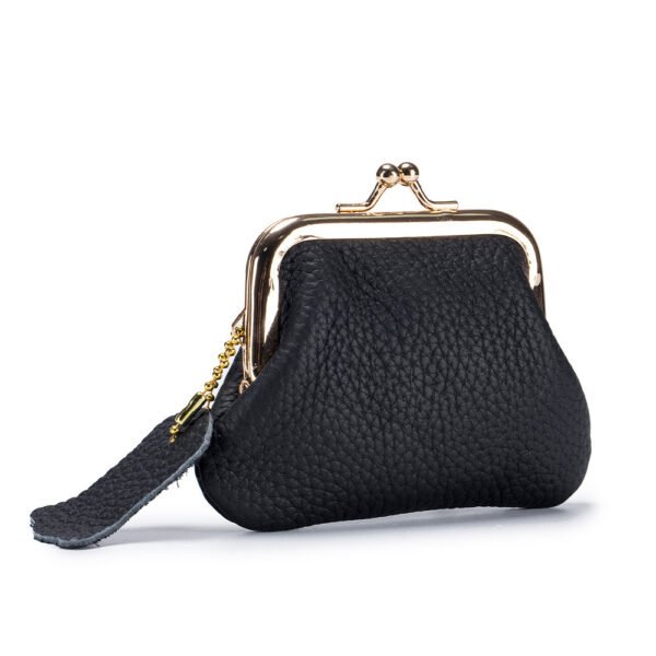 Women's Genuine Leather Small Retro Coin Purse - Image 2