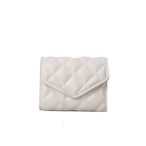 Multi-fold Wallet Casual Diamond Embroidery Thread Simple Large-capacity Wallet - Image 8