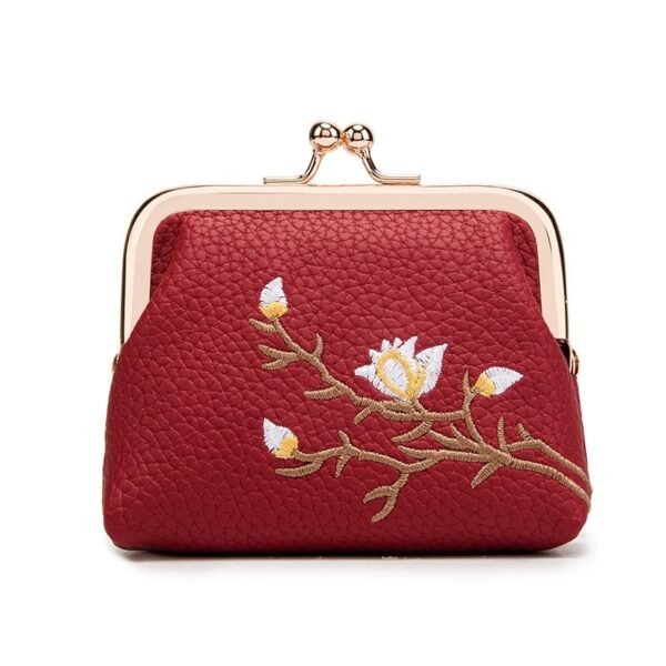 Embroidered Multi-functional New Portable Mini Wallet - Image 9