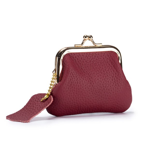 Women's Genuine Leather Small Retro Coin Purse - Image 10