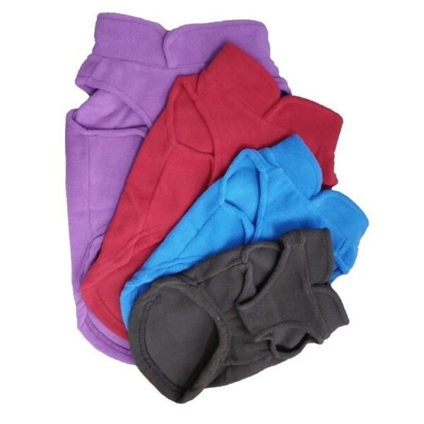 Fleece Pet Dog Clothes Puppy Coat Jacket For Small  Vest - Image 7