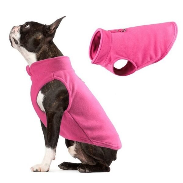 Fleece Pet Dog Clothes Puppy Coat Jacket For Small  Vest - Image 2