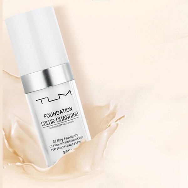 Temperature Liquid Foundation Concealer Portable Natural Color  Makeup Foundation BB Concealer - Image 6