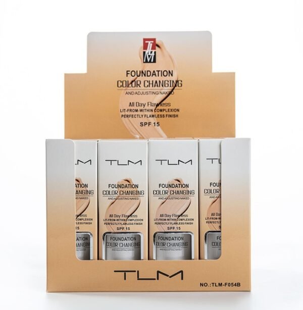Temperature Liquid Foundation Concealer Portable Natural Color  Makeup Foundation BB Concealer - Image 4