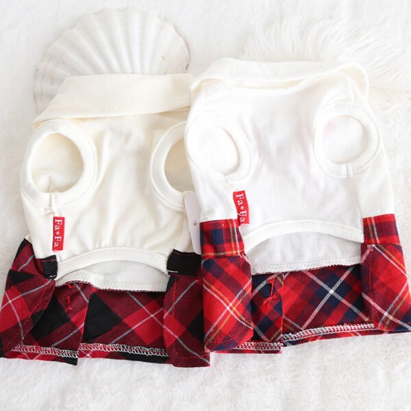 Spring Summer New Products Petstyle Plaid Skirt OL Dress - Image 2