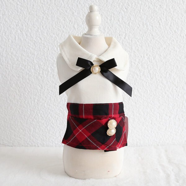 Spring Summer New Products Petstyle Plaid Skirt OL Dress - Image 5