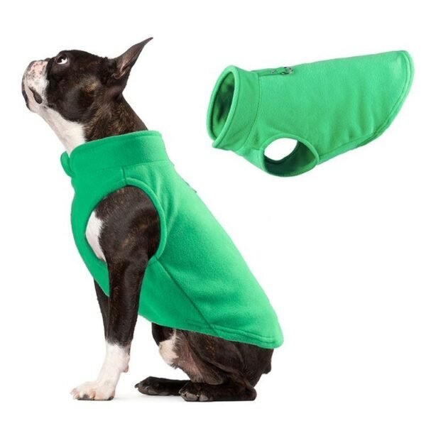 Fleece Pet Dog Clothes Puppy Coat Jacket For Small  Vest - Image 5