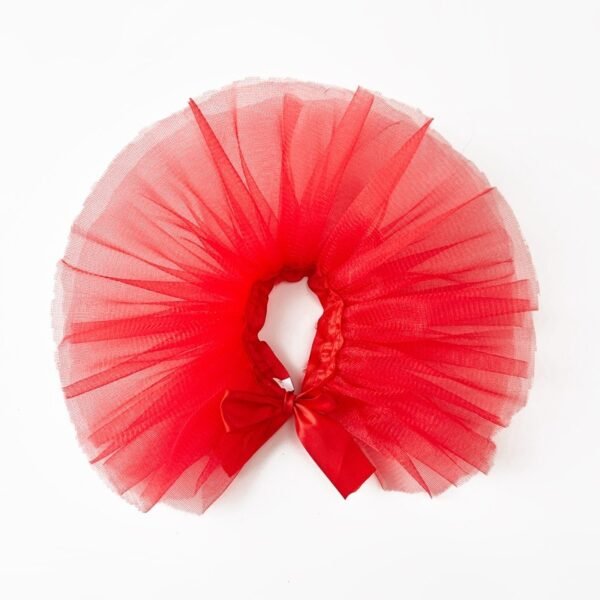 Pet TUTU Gauze Skirt Bright Silk Yarn Dog Strap Skirt - Image 3