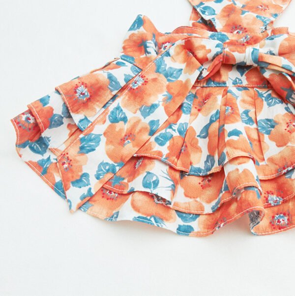 100  Cotton Printed Teddy Schnauzer And Pomeranian Cat And Dog Clothes - Image 4