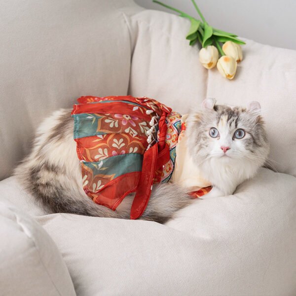 Cat Skirt Princess Style Pet Hanfu Anti Hair Loss - Image 2