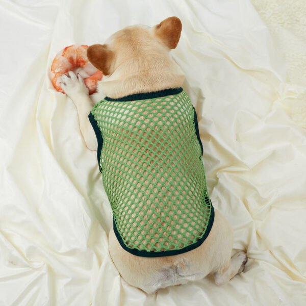 Hollow Mesh Dog Vest Clothing - Image 6