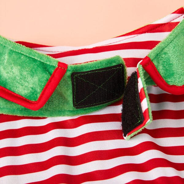 Pet Green Gauze Skirt Hat Suit Cute Dog Holiday Clothing - Image 4