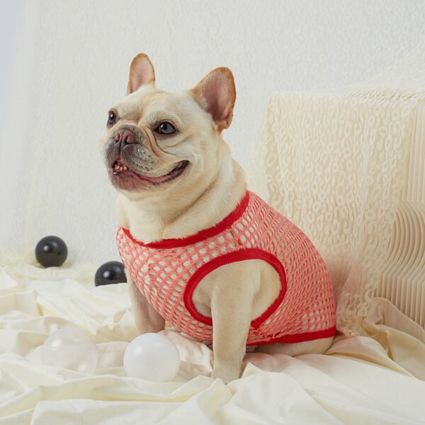 Hollow Mesh Dog Vest Clothing - Image 3