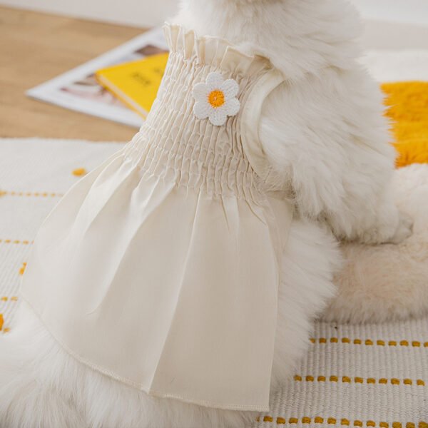 Sunflower Dog Two Foot Dress Pet Clothes - Image 6