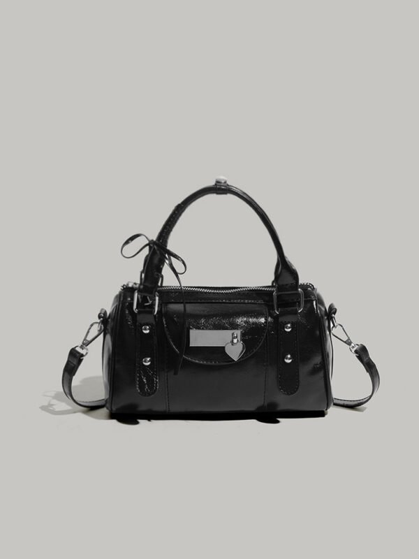 Sweet Cool Love Heart Bow Tie Handbag Female Niche - Image 7
