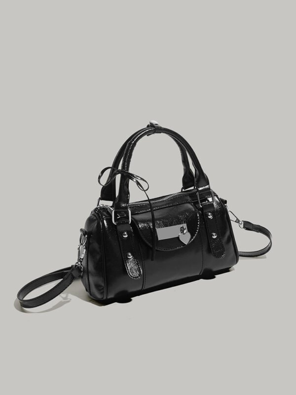 Sweet Cool Love Heart Bow Tie Handbag Female Niche - Image 4