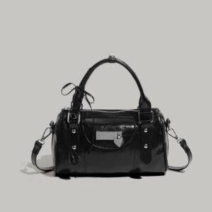 Sweet Cool Love Heart Bow Tie Handbag Female Niche