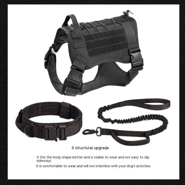 Nylon Tactical Dog Coat Quick Release Tank Top Pet - Image 7