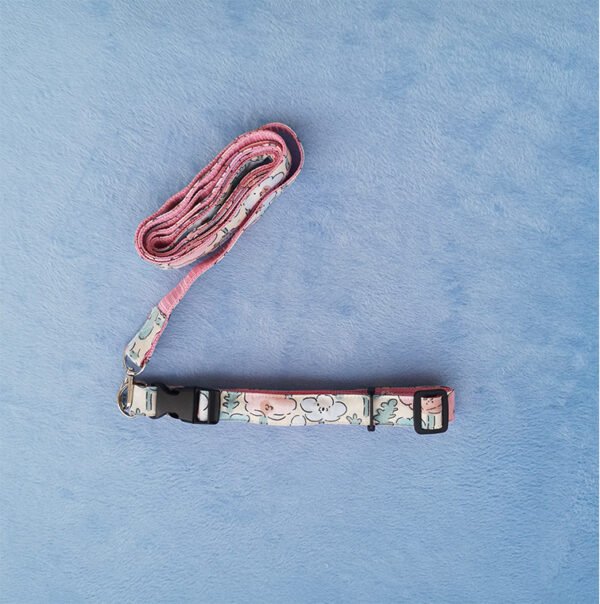 Dog Universal Cotton Blue And White Skirt Holding Hand Rope - Image 8