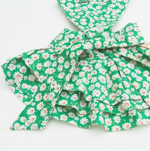 100  Cotton Printed Teddy Schnauzer And Pomeranian Cat And Dog Clothes - Image 2