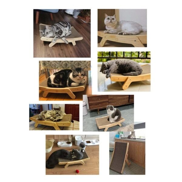 Deformation Cat Bed Vertical Corrugated Paper Grinding Claw Toy Replaceable Core Pet Products - Image 10