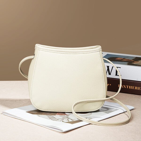 Popular Women's Trendy Versatile Cowhide Messenger Bag - Image 4