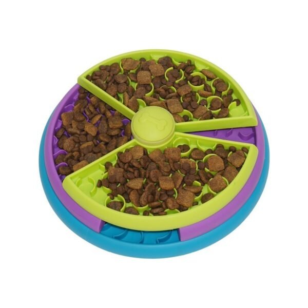 Slow Food Bowl Anti Choking Cat Bowl Dog Basin Puzzle Feeder Healthy Pet Rotating Game Board Pet Products - Image 3