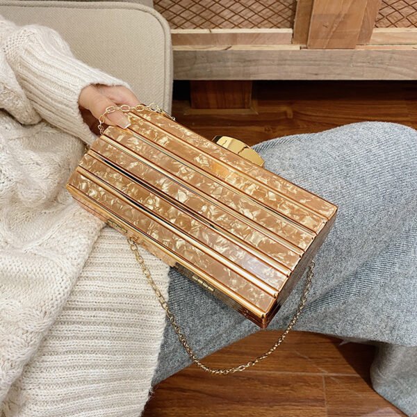 Women's High-end Patch Acrylic Evening Bag - Image 9